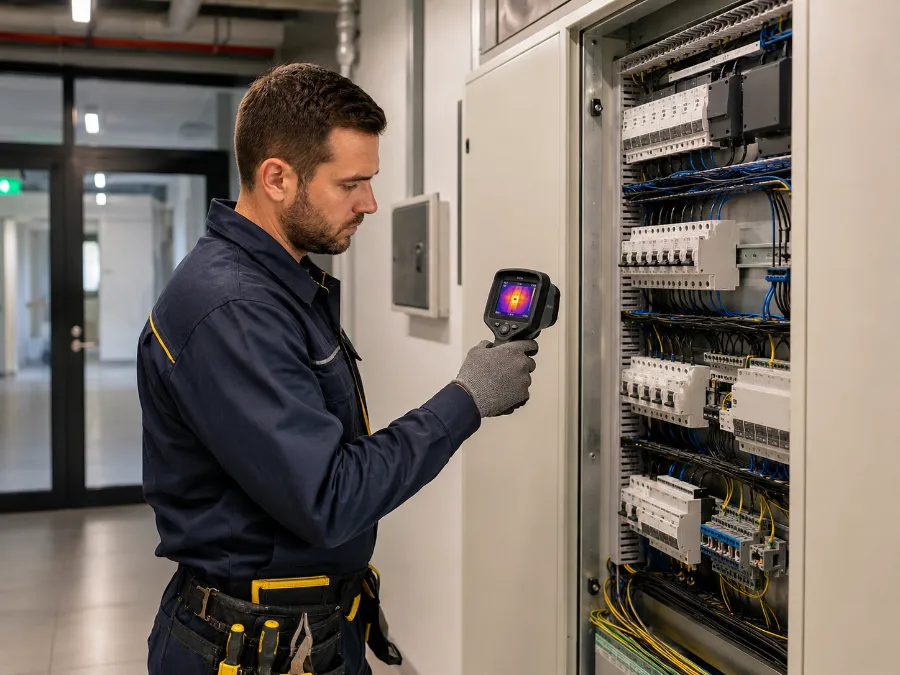 Redovno održavanje elektroinstalacija u poslovnom objektu